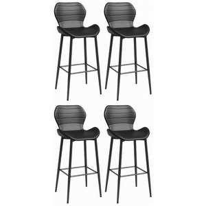 Изображение товара Стул Unity (комплект 4 шт) черный Hesby (Черный/Металл,Экокожа) арт.HSBI_DC1761_black_4