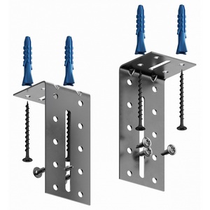 Изображение товара Комплект регулируемых монтажных уголков для закладных профилей под натяжной потолок, 2 шт Hesby Lighting HSBL_0211