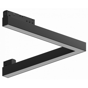 Изображение товара Трековый светильник магнитный светодиодный угловой 48V 24W Hesby Lighting ElDeko HSBL_0234