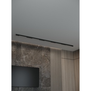 Изображение товара Трековая система в сборе магнитная накладная 48V 90W Hesby Lighting ElDeko HSBL_kompl_E002_NI3B4K