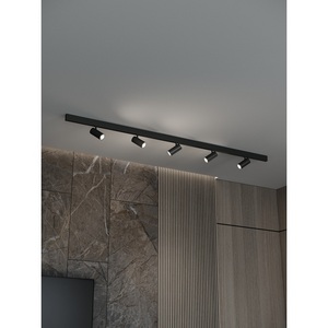 Изображение товара Трековая система в сборе магнитная накладная 48V 60W Hesby Lighting ElDeko HSBL_kompl_E003_NI2B3K