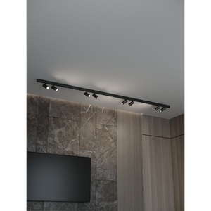 Изображение товара Трековая система в сборе магнитная накладная 48V 96W Hesby Lighting ElDeko HSBL_kompl_E003_NI3B3K