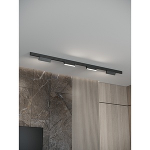 Изображение товара Трековая система в сборе магнитная накладная 48V 48W Hesby Lighting ElDeko HSBL_kompl_E004_NI2B3K