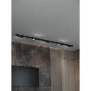 Изображение товара Трековая система в сборе магнитная накладная 48V 60W Hesby Lighting ElDeko HSBL_kompl_E004_NI3B4K