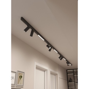 Изображение товара Трековая система в сборе магнитная накладная 48V 144W Hesby Lighting ElDeko HSBL_kompl_E005_NI4B4K