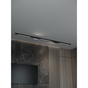 Изображение товара Трековая система в сборе магнитная накладная 48V 120W Hesby Lighting ElDeko HSBL_kompl_E006_NI3B4K