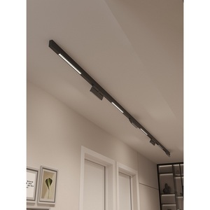 Изображение товара Трековая система в сборе магнитная накладная 48V 120W Hesby Lighting ElDeko HSBL_kompl_E007_NI4B3K