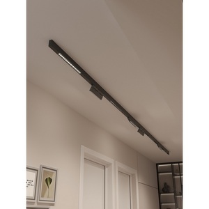 Изображение товара Трековая система в сборе магнитная накладная 48V 120W Hesby Lighting ElDeko HSBL_kompl_E007_NI4B4K