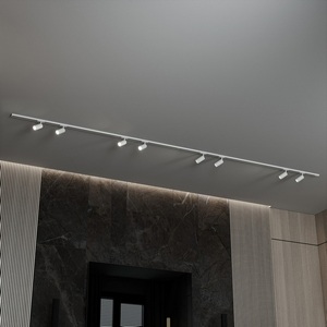 Изображение товара Трековая система в сборе однофазная накладная 220V 80W Skylite HSBL_kompl_S003_NI4W4K