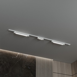 Изображение товара Трековая система в сборе однофазная накладная 220V 58W Hesby Lighting Skylite HSBL_kompl_S010_NI2W3K