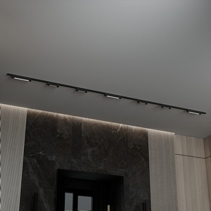 Изображение товара Трековая система в сборе однофазная накладная 220V 100W Hesby Lighting Skylite HSBL_kompl_S011_NI4B4K