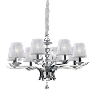 Изображение товара Подвесная люстра SP8 Ideal Lux Pegaso Bianco