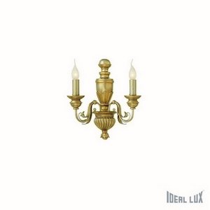 Изображение товара Бра AP2 Ideal Lux Dora FIRENZE ORO ANTICO подсвечник