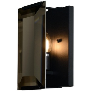 Изображение товара Настенный светильник 10090/1W BK iLamp Panorama в виде свечи