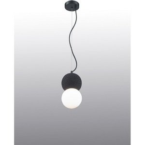 Изображение товара Подвесной светильник 10694P/1-D100 BK-WH iLamp Foxtrot шарики
