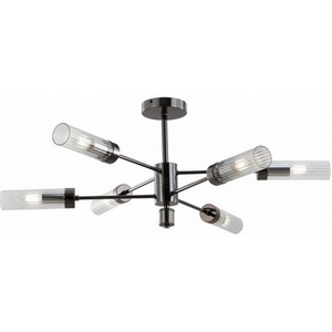 Изображение товара Потолочная люстра на штанге iLamp Evolution 15609-6 AN+CL