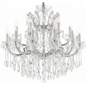 Изображение товара Подвесная люстра iLamp Diamond 6071-18 CR+CL подсвечник