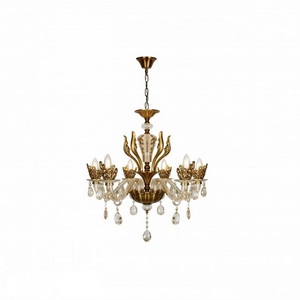 Изображение товара Подвесная люстра 61078-6 BR iLamp Asia в виде свечи