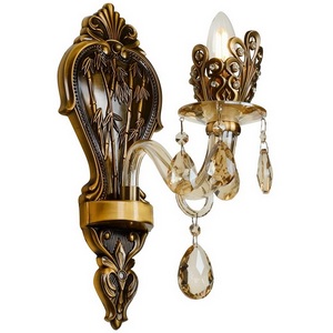 Изображение товара Бра 61078/1 BR iLamp Asia в виде свечи с подвесками