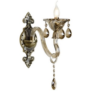 Изображение товара Бра 61082/1 BR iLamp Asia в виде свечи с подвесками