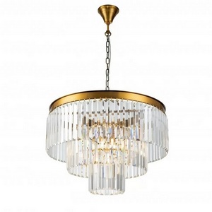 Изображение товара Подвесная каскадная люстра хрустальная 7383/8P iLamp Triumph BR