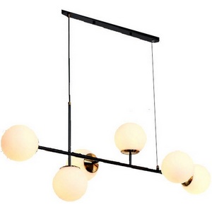 Изображение товара Подвесной светильник 9136P/6 BK-WH iLamp Golden шарики