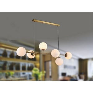 Изображение товара Подвесной светильник 9136P/6 GL-WH iLamp Golden шарики