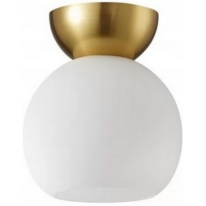 Изображение товара Потолочный светильник iLamp Mono C6079-1 GD+WH в форме шара