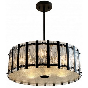 Изображение товара Потолочная люстра на штанге iLamp Panorama D4688-50 MBK