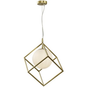 Изображение товара Подвесной светильник P2483-1S iLamp Golden GD в форме шара