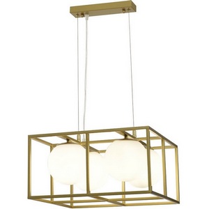 Изображение товара Подвесной светильник P2484-4 iLamp Golden GD в форме шара