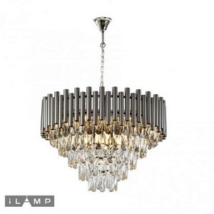 Изображение товара Подвесная каскадная люстра хрустальная P9510-8 NIC iLamp Savage