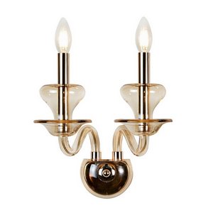 Изображение товара Бра W9448-2 iLamp Mercury Gold в виде свечи