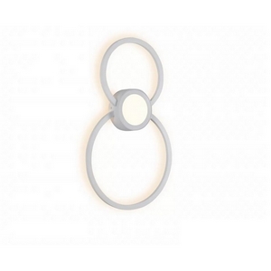 Изображение товара Настенно-потолочный светильник светодиодный X046124 24W 3000K WH iLedex Galaxy кольцо