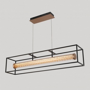 Изображение товара Подвесной светильник с пультом iLedex Look 4737-90 MBK+SGD