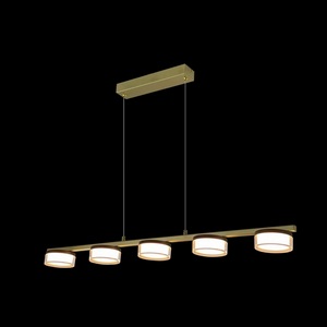 Изображение товара Подвесной светильник светодиодный с пультом iLedex Link 4778-90 MBK+SGD