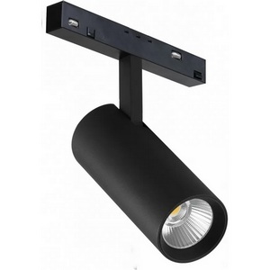 Изображение товара Трековый магнитный светильник 48V iLedex Vision48/22 4822-006-D55-18W-38DG-3000K-BK