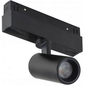 Изображение товара Трековый магнитный светильник с антибликовой решеткой 48V iLedex Vision48/22 4822-011-D45-8W-38DG-3000K-BK