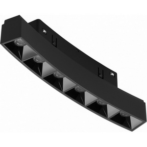 Изображение товара Трековый Светильник магнитный радиусный 48V iLedex Vision48/22 4822-037-L176-D1500-6W-110DG-3000K-BK