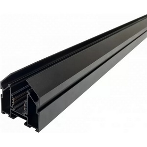 Изображение товара Шинопровод магнитный встраиваемый гарпунного типа для натяжного потолка iLedex Vision48/22 4822-61/60-2000-BK (2 метра)