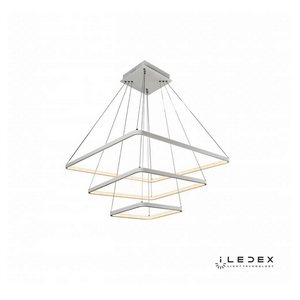 Изображение товара Подвесной светильник светодиодный диммируемый с пультом 8153-700+500+300-D-T WH iLedex Venus