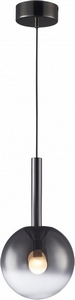 Изображение товара Подвесной светильник iLedex Aura 8615P-1M BK-SM в форме шара