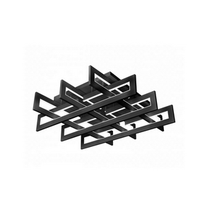 Изображение товара Потолочная люстра светодиодная диммируемая с пультом 9082-800*800-X 192W BK iLedex Stalker