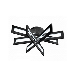 Изображение товара Потолочная люстра светодиодная диммируемая с пультом 9082-R800-X 128W BK iLedex Stalker