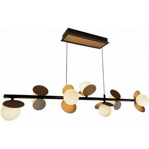 Изображение товара Подвесной светильник светодиодный с пультом iLedex Savage C4644-7 MBK+SGD шарики