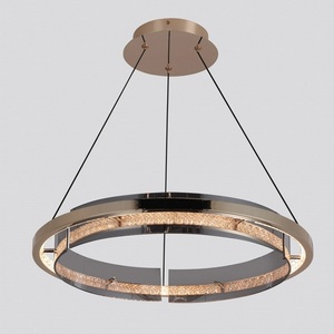 Изображение товара Подвесной светильник светодиодный с пультом iLedex Meridian C4716-60 GD кольцо