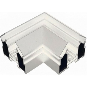 Изображение товара Соединитель угловой для магнитного шинопровода для натяжного потолка iLedex Vision48/22 CORNER CONNECT 4822-61/60-WH