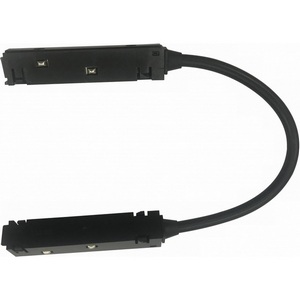 Изображение товара Коннектор питания угловой для магнитного шинопровода iLedex Vision48/22 CORNER POWER CONNECT 4822-L380-BK