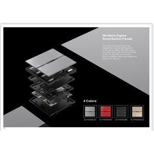 Изображение товара Смарт выключатель проводной iLedex Vision48/22 INN SP 48V-4-BK