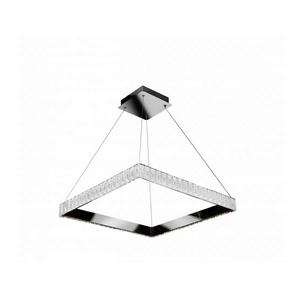 Изображение товара Подвесной светильник светодиодный диммируемый с пультом MD7212-44B iLedex Crystal ice CR кольцо